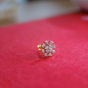 Multistone Diamond Nosepin